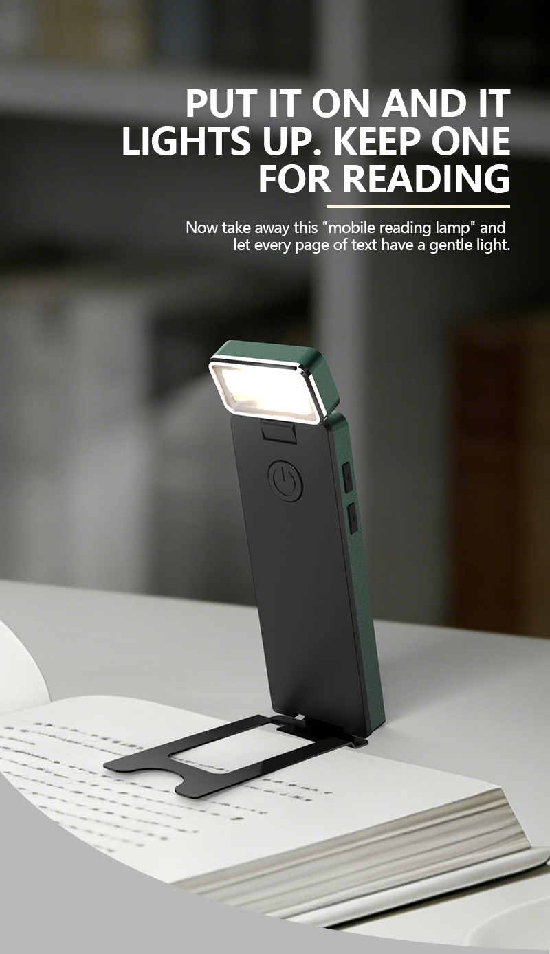 EGH 500mAh Green Led Type-C Reading Light detail photo