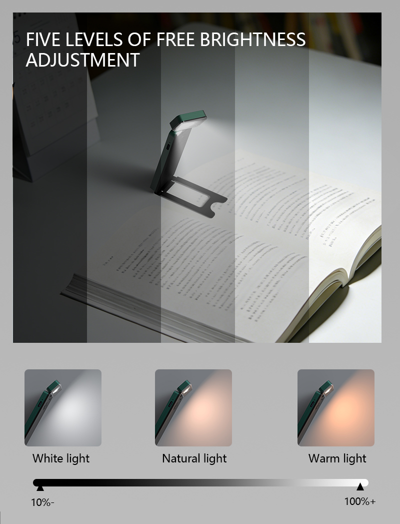 EGH 500mAh Green Led Type-C Reading Light detail photo