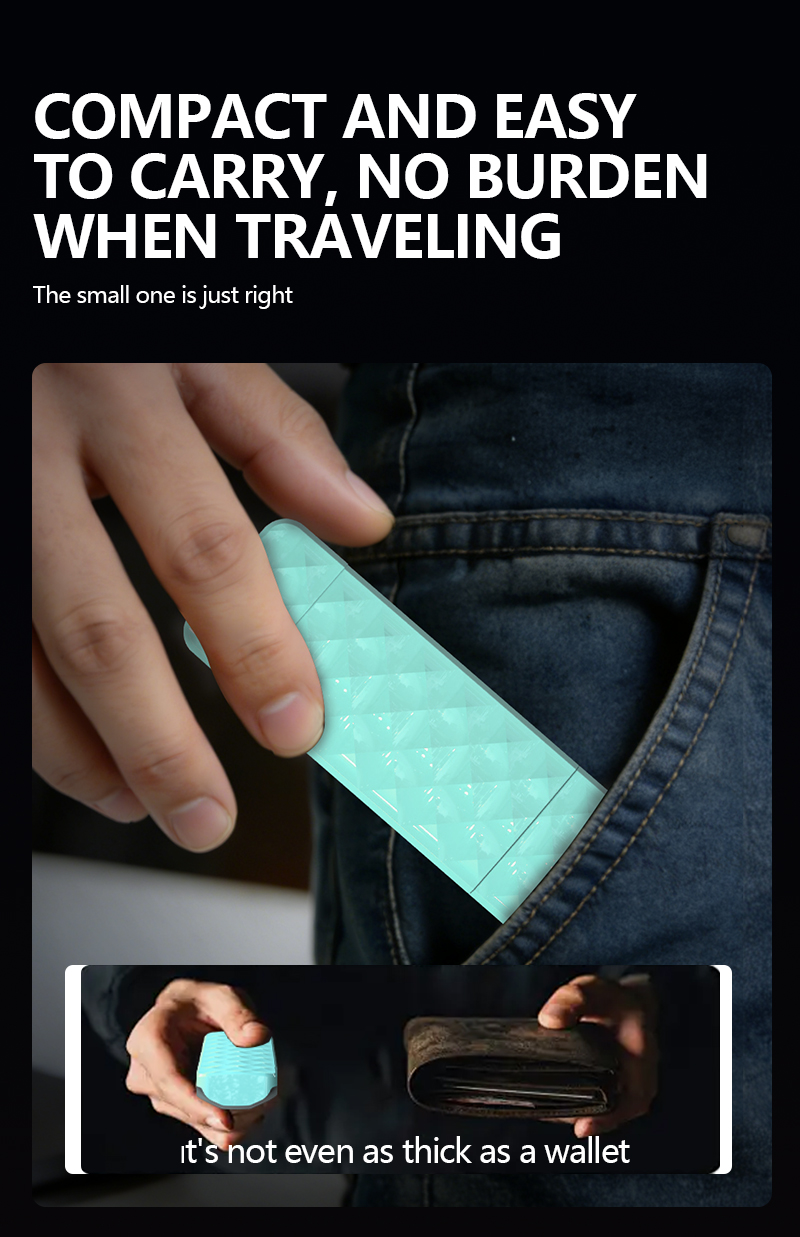 EGH USB Cyan 3 colors temperature Adjustable Brightness Book Light detail photo