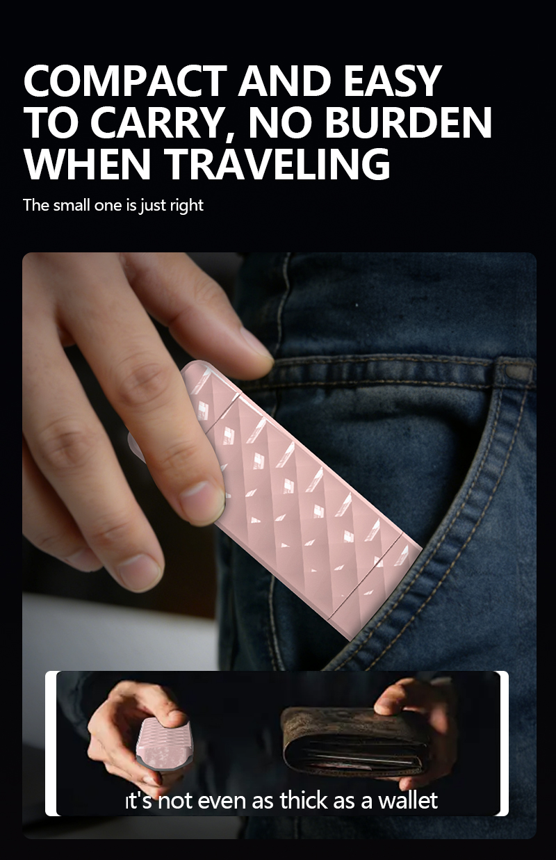 EGH 500mAh Pink USB Clip-on Book Light detail photo