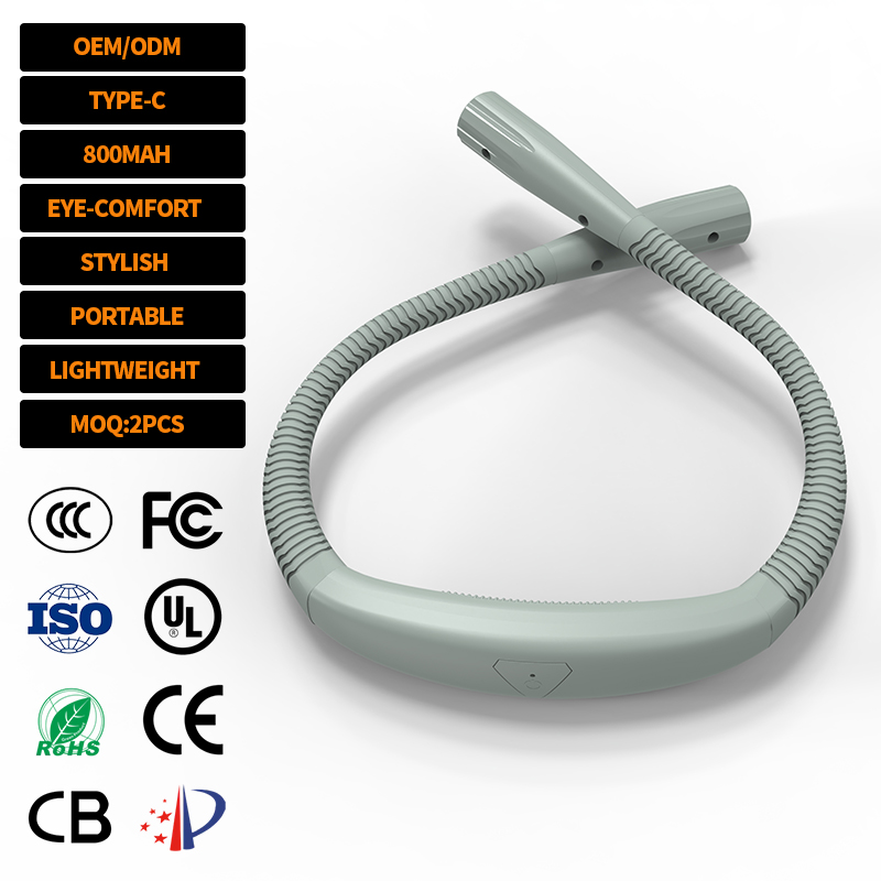 EGH 800mAh Green NECK Reading Lamp