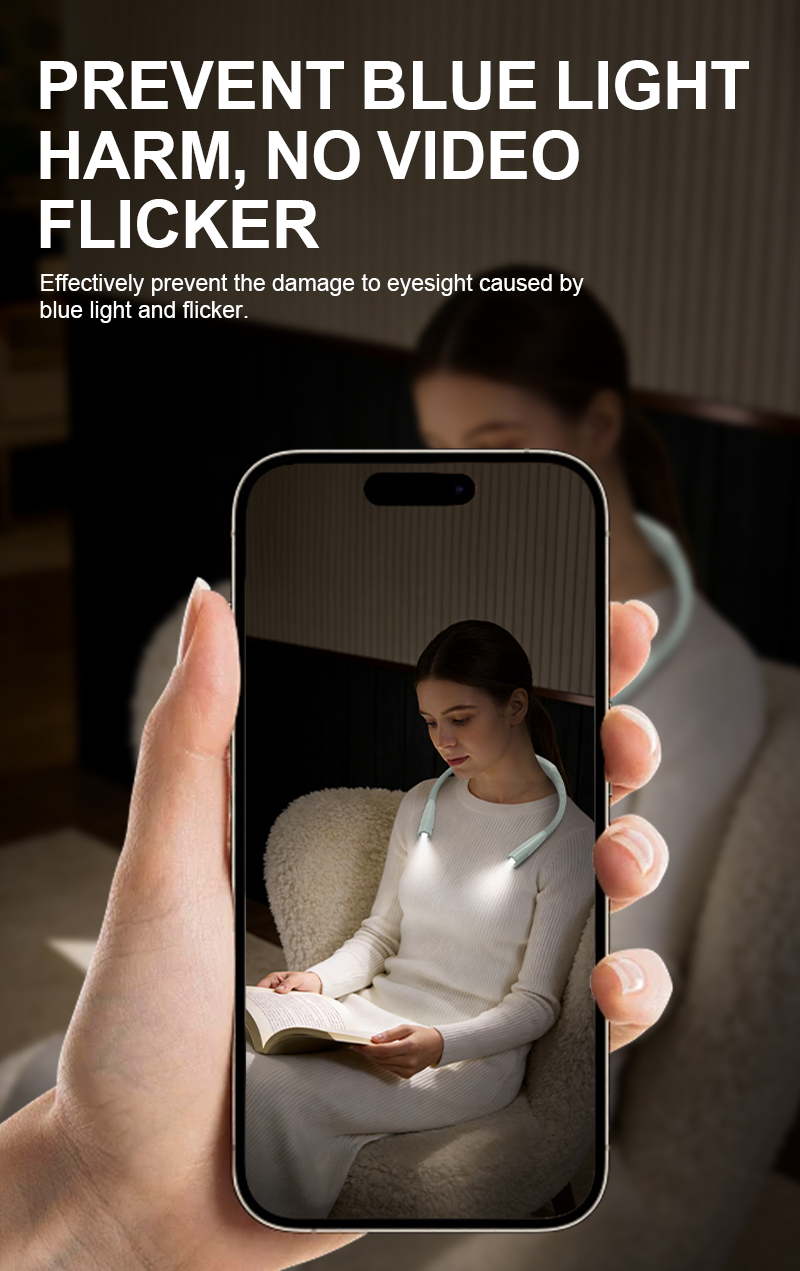 EGH 800mAh Green NECK Reading Lamp