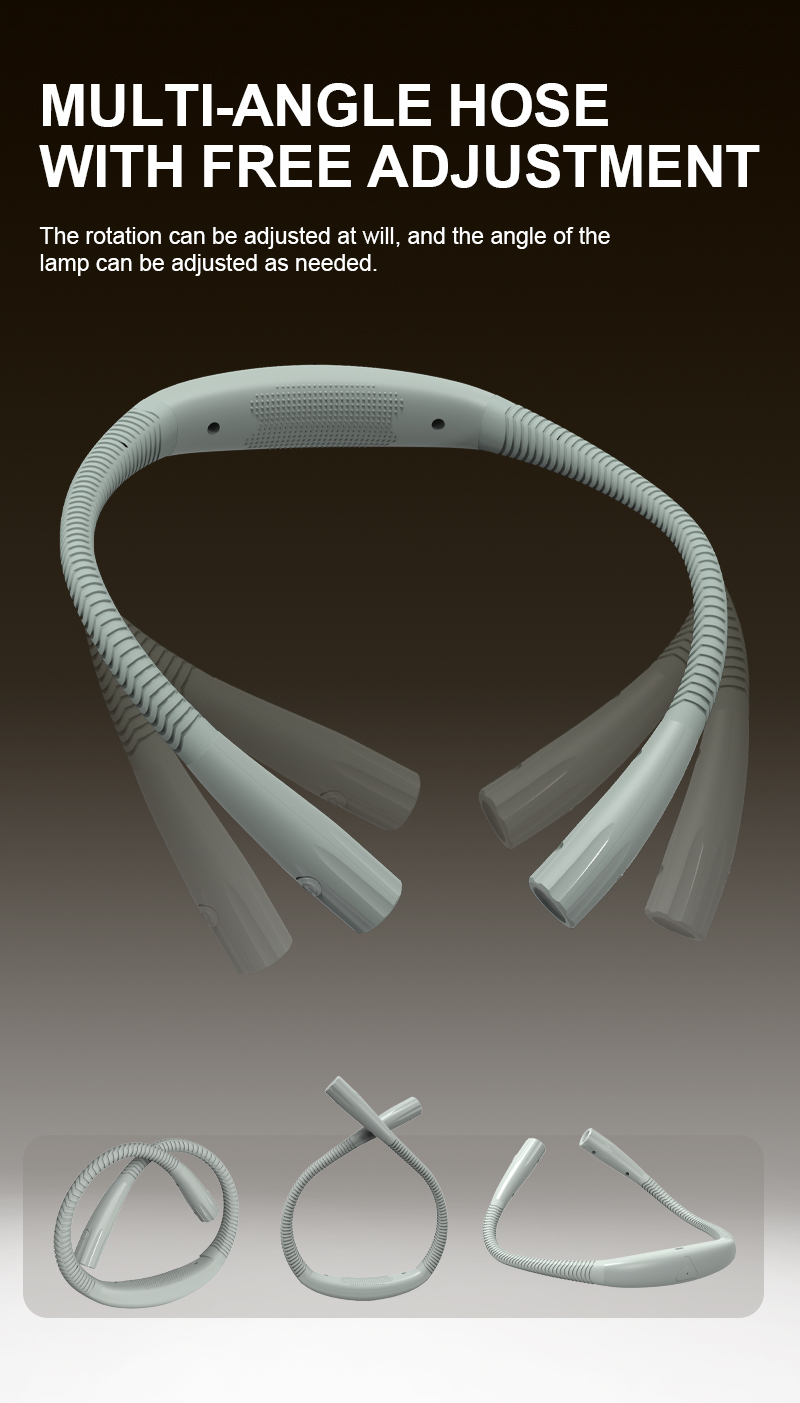 EGH 800mAh Green NECK Reading Lamp