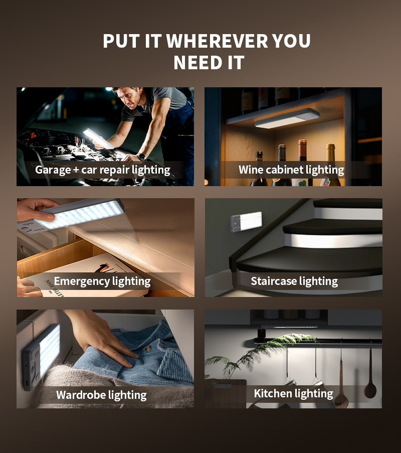 EGH 5000mAh wide-screen Cabinet Light detail photo