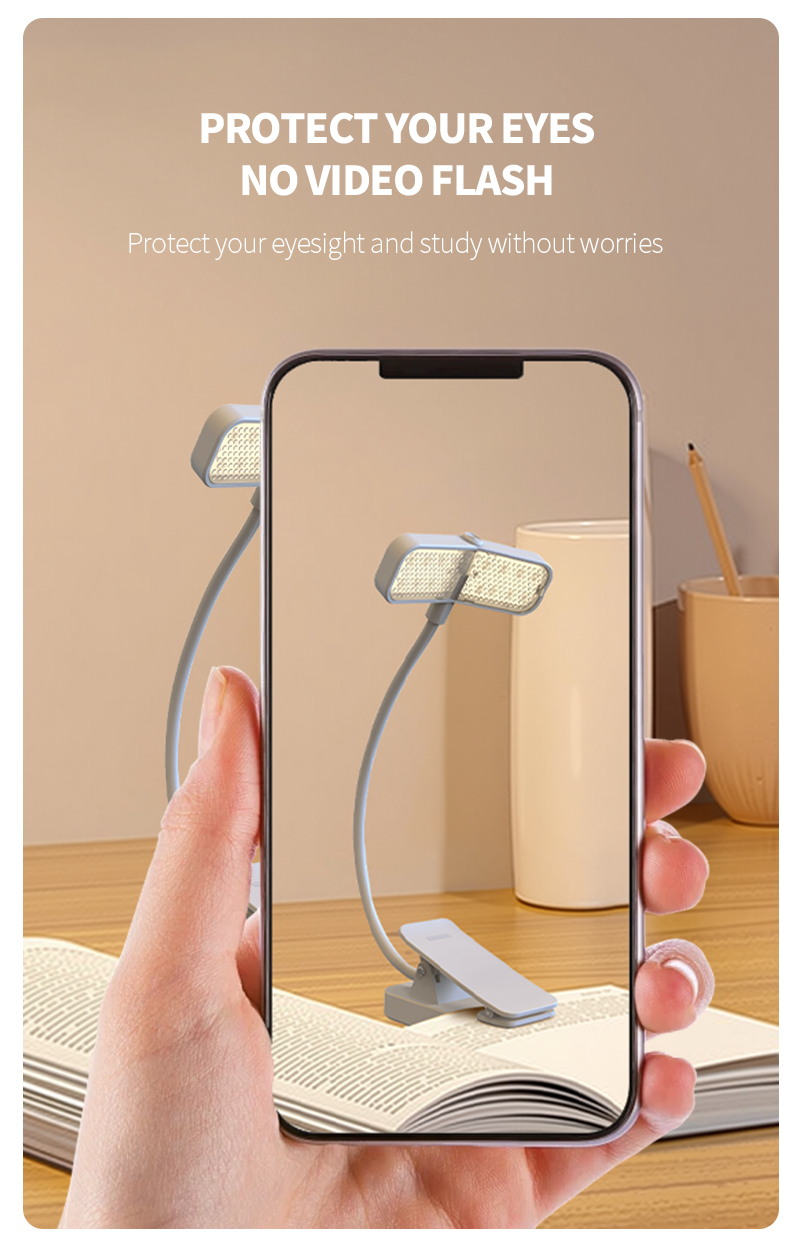 EGH 1000mAh White WING Desk Lamp