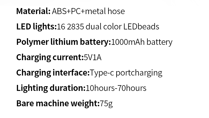 EGH 1000mAh White WING Desk Lamp