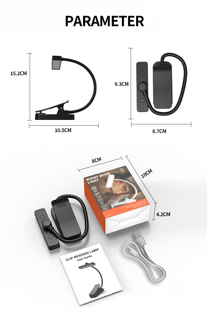 EGH 600nm Amber LED Desk Lamp detail photo