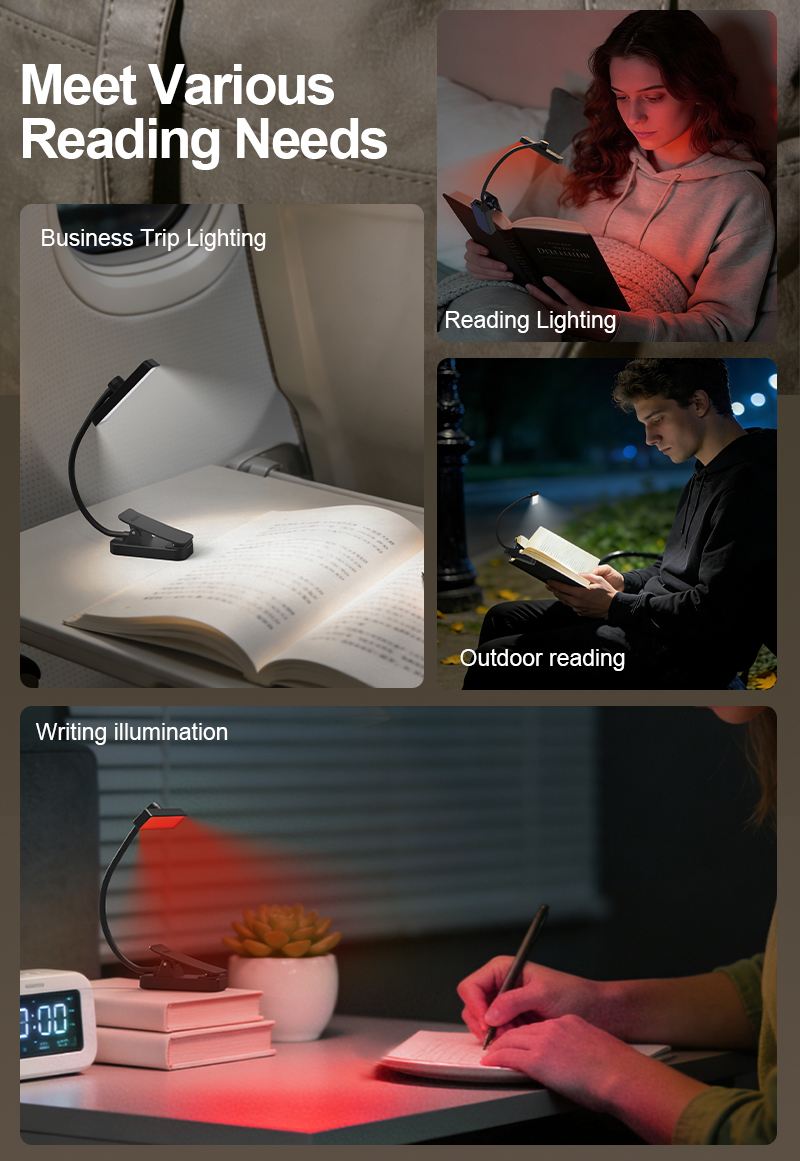 EGH 650nm Clip on Red Desk Lamp main image photo